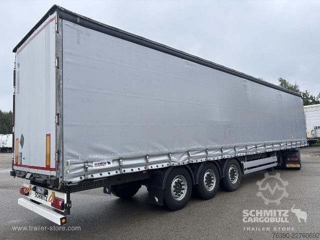 Open semitrailer with tarp Schmitz Cargobull Semitrailer Curtainsider Standard