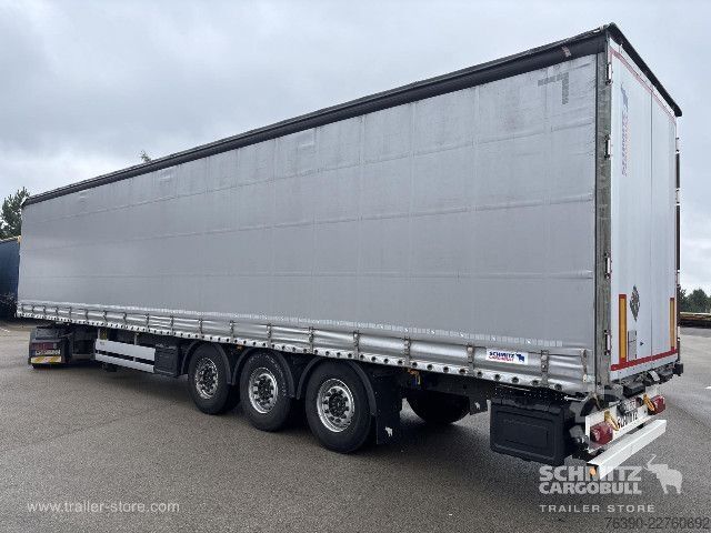 Open semitrailer with tarp Schmitz Cargobull Semitrailer Curtainsider Standard