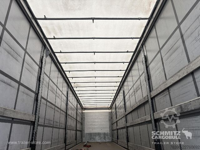 Open semitrailer with tarp Schmitz Cargobull Semitrailer Curtainsider Standard