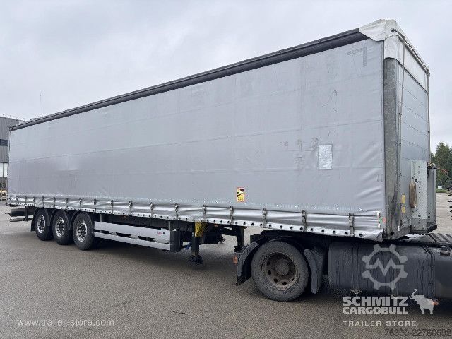 Open semitrailer with tarp Schmitz Cargobull Semitrailer Curtainsider Standard