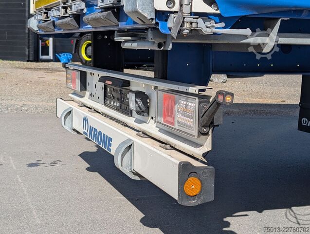 Open semitrailer with tarp KRONE Alleskönner, Steckrungen, LaSi Getränke, MIETEN?