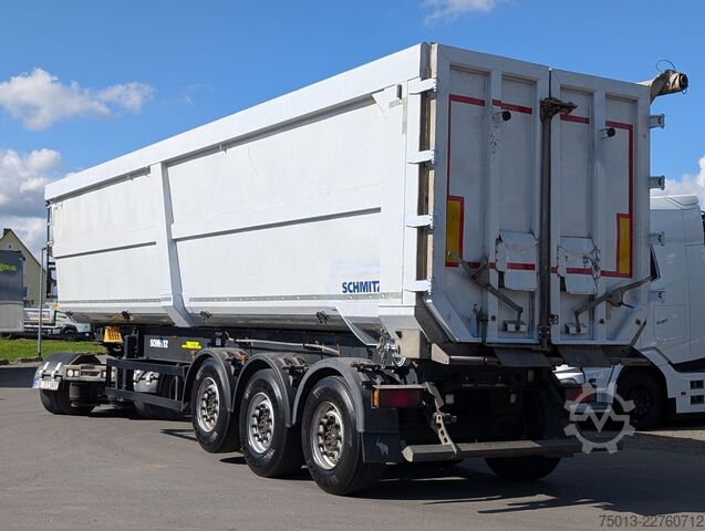 Tipper semitrailer SCHMITZ CARGOBULL HardoX Stahl 50 cbm,Liftachse,2xGetreideschieber