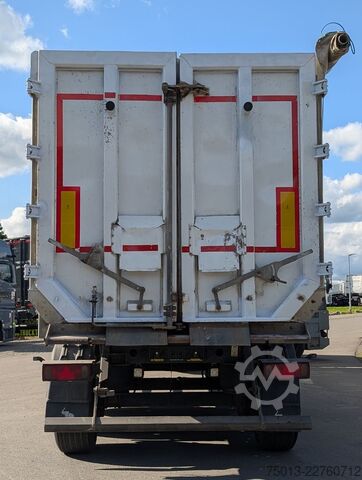 Tipper semitrailer SCHMITZ CARGOBULL HardoX Stahl 50 cbm,Liftachse,2xGetreideschieber