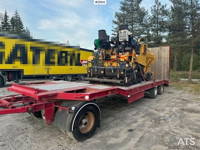 Low loader Goldhofer machine trailer