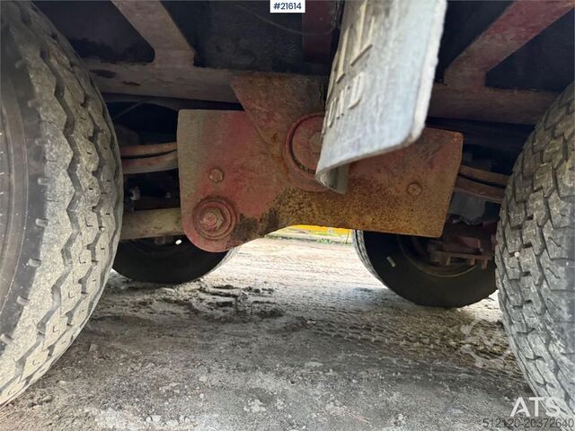 Low loader Goldhofer machine trailer