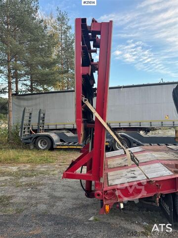 Low loader Goldhofer machine trailer