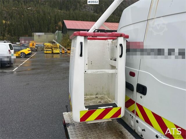 Renault Master lift truck w/ France Elevateur lift basket. Renault Master lift truck w/ France Elevateur lift basket.