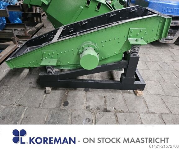 Flämrich Siebmaschine für Feinmaterialien  Screening machine Flämrich for fine materials