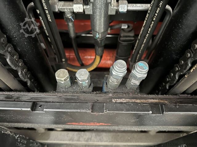 Elektro 3 Rad-Stapler Toyota 7FBEST10 - TRIPLEX 6 m - 909 Stunden !!!