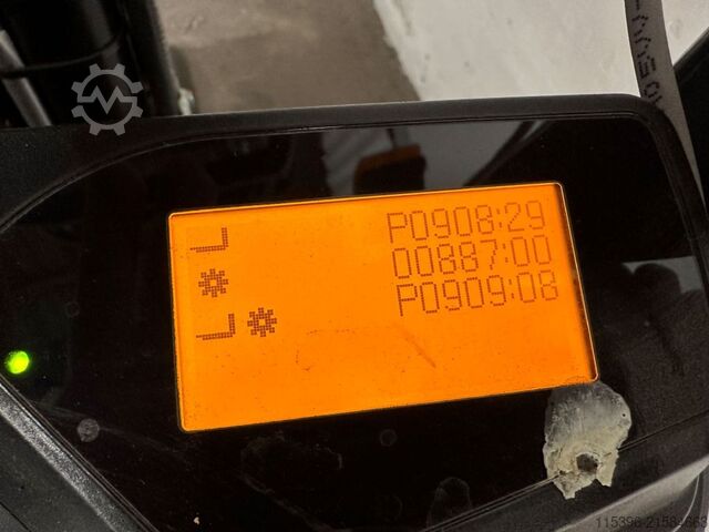 Elektro 3 Rad-Stapler Toyota 7FBEST10 - TRIPLEX 6 m - 909 Stunden !!!