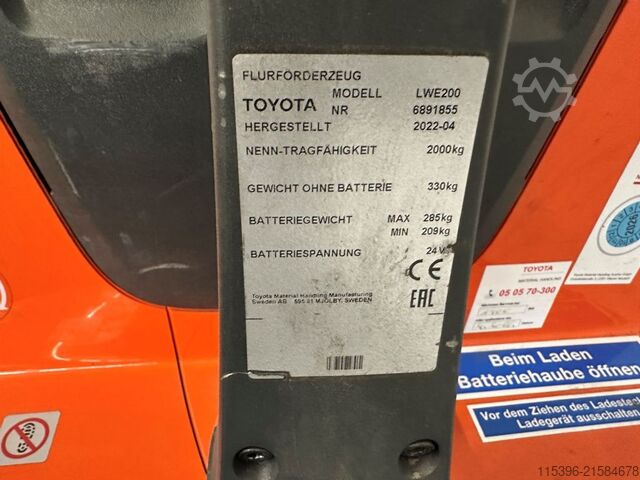 Niederhubwagen Toyota LWE 200