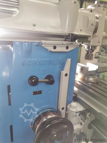 Präzisions Fräsmaschine Schaublin 13