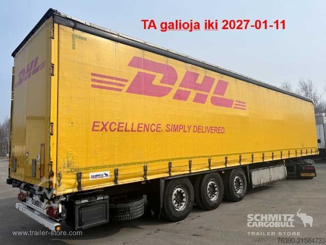 Auflieger mit Pritsche & Plane Schmitz Cargobull Semitrailer Curtainsider Standard