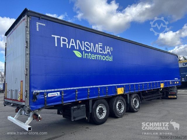 Auflieger mit Pritsche & Plane Schmitz Cargobull Semitrailer Curtainsider Standard