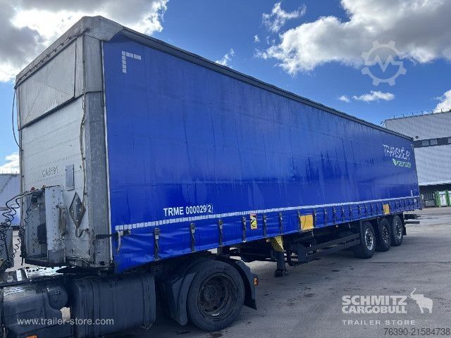 Auflieger mit Pritsche & Plane Schmitz Cargobull Semitrailer Curtainsider Standard