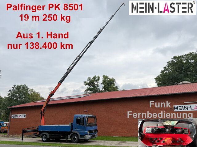 Pick-up van MERCEDES-BENZ 918  Atego  PK 8501 D  19m Funk 138.400km AHK