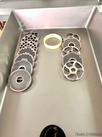 Fleischverarbeitungsmaschine Set of machines - grinder - mixer - saw 