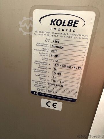 Fleischverarbeitungsmaschine Set of machines - grinder - mixer - saw 