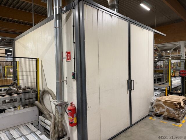 Plattenzuschnittanlage und Abstapelung PAUL - LOGTECH K 34 G - RC 105