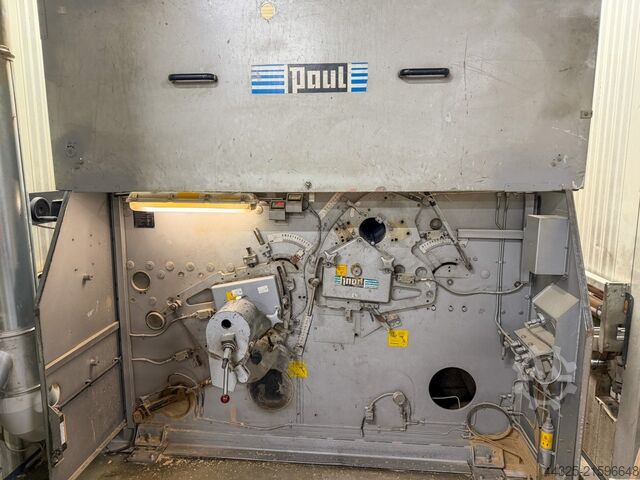 Plattenzuschnittanlage und Abstapelung PAUL - LOGTECH K 34 G - RC 105