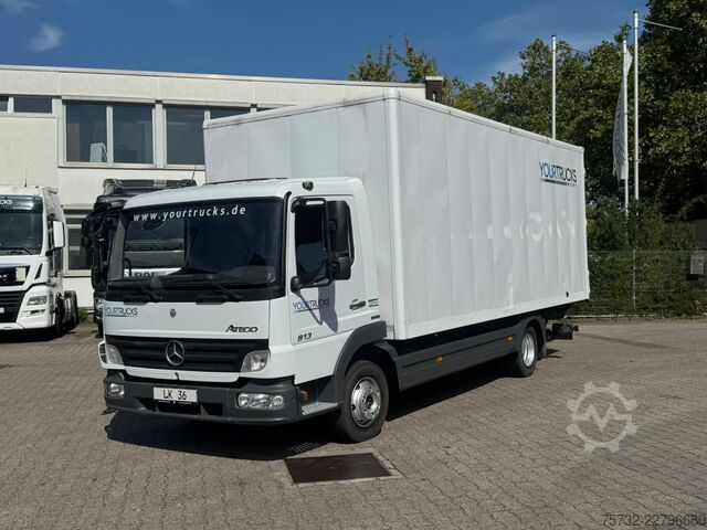 Box van Mercedes-Benz Atego  813 E5 Koffer 6m  Schalter   Ladebordwand