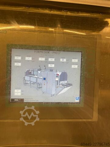 Linear oven Type HSC 1075 E Formcook Lineaire oven, Type HSC 1075 E
