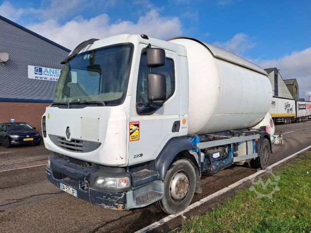 Tanker truck RENAULT MIDLUM 220 GAS / LPG