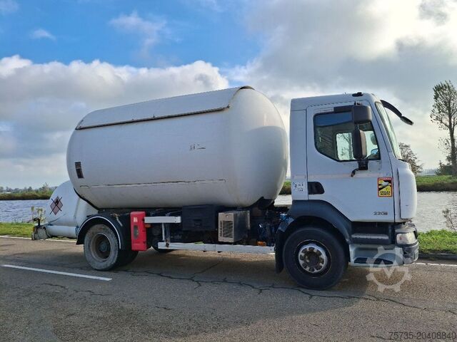 Tanker truck RENAULT MIDLUM 220 GAS / LPG