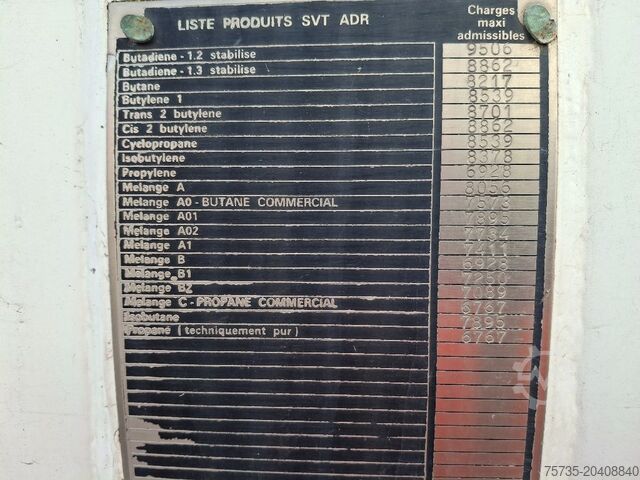 Tanker truck RENAULT MIDLUM 220 GAS / LPG