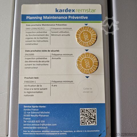 Lagerlift KArdex SYS120-2011
