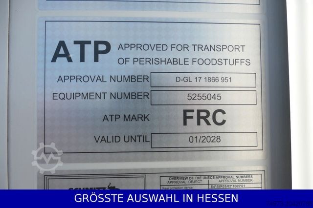 Kühlauflieger SCHMITZ CARGOBULL Doppelstock Blumenbreite ¤ 689 e