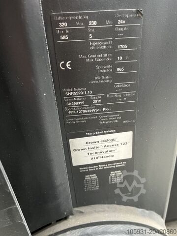 Pedestrian Stacker Crown SHR5520-1.13