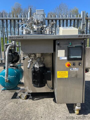 3,5-Liter Becomix Modell Beco Mini RW2.5 Edelstahl-Prozessbehälter BECOMIX Beco Mini RW 2.5