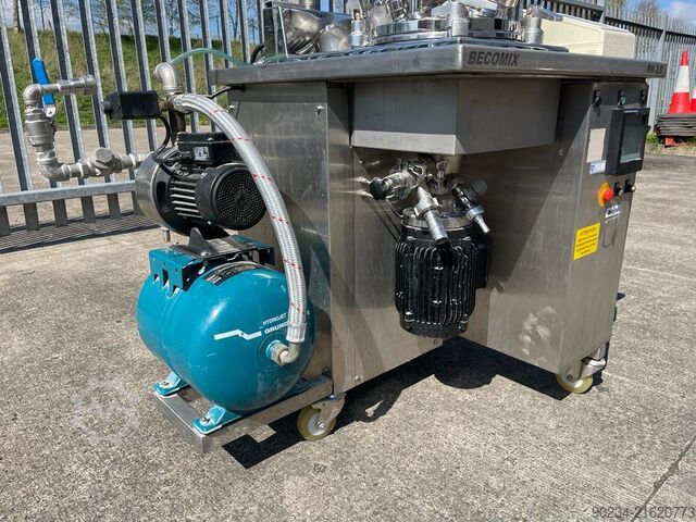 3,5-Liter Becomix Modell Beco Mini RW2.5 Edelstahl-Prozessbehälter BECOMIX Beco Mini RW 2.5