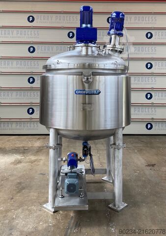 Ungerichteter Joshua Greaves 1.000 Liter Dual-Action-Prozessbehälter GREAVES 1000L DUAL ACTION MIXER