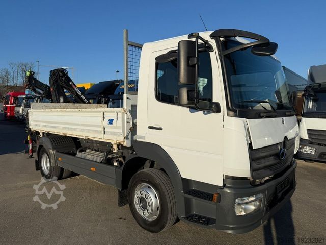 Kipper LKW MERCEDES-BENZ ATEGO 1224 K Kipper MEILLER Kran HIAB 078