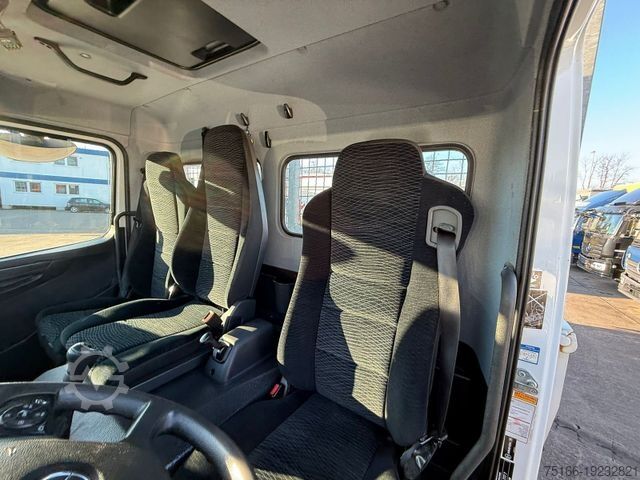 Kipper LKW MERCEDES-BENZ ATEGO 1224 K Kipper MEILLER Kran HIAB 078