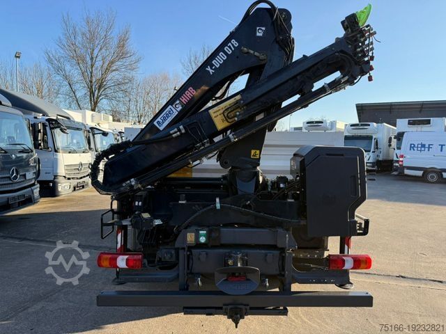 Kipper LKW MERCEDES-BENZ ATEGO 1224 K Kipper MEILLER Kran HIAB 078