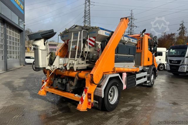 Absetzkipper LKW SCANIA T380 4x2 Winterdienst Schneepflug und...