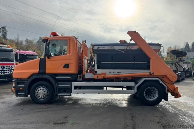 Absetzkipper LKW SCANIA T380 4x2 Winterdienst Schneepflug und...