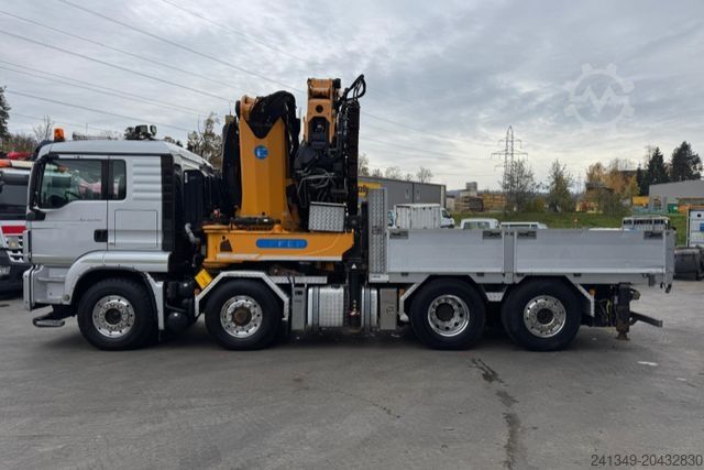 Truck mounted crane MAN TGS 35.480 8x2-4 H Effer 1355 9-6