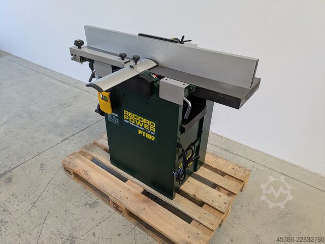 Jointer planer & thickness planer combination RECORD POWER PT107