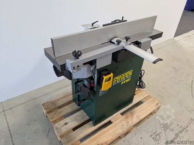 Jointer planer & thickness planer combination RECORD POWER PT107