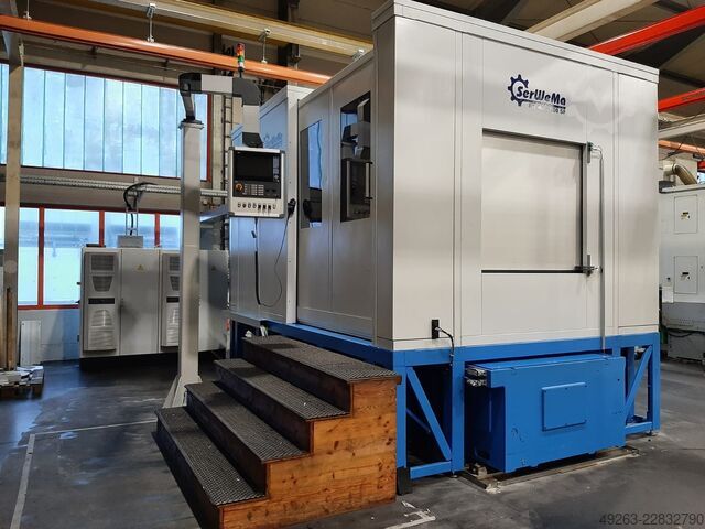 Zahnrad-Abwälzfräsmaschine MODUL / SERWEMA ZFWZ 10 / SW WF 1000