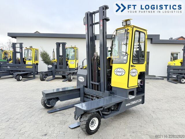 Vierwegestapler Combilift C4000 GAS DUPLEX 4600 FORK POSITIONER