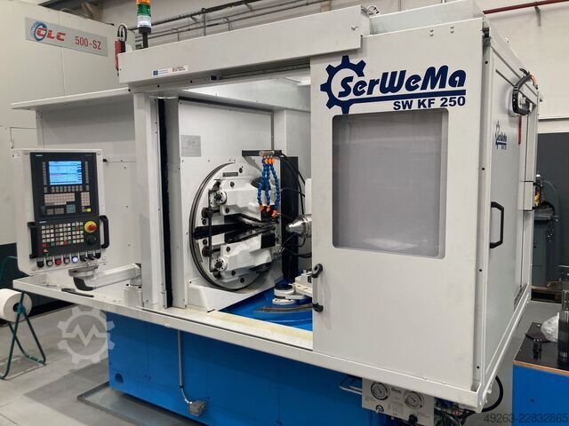 Kegelradfräsmaschine MODUL / SERWEMA ZFTK 250 / SW KF 250