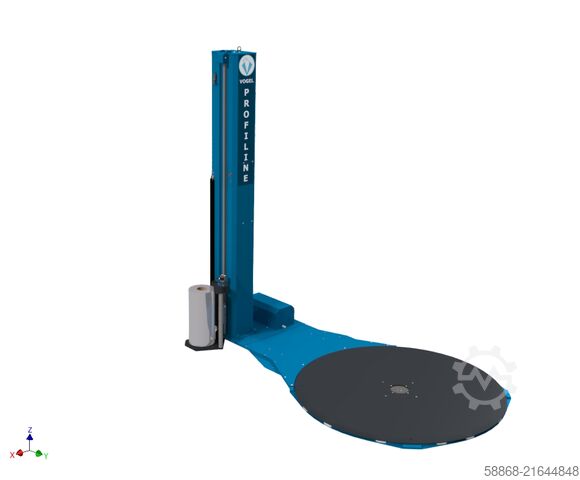 Pallet wrapper with ultra-flat plate Vogel Verpackungen Profiline LP