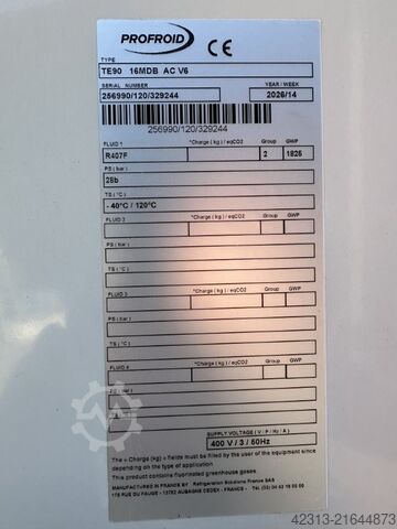 Verflüssiger Profroid TE90   16MDB  AC V6