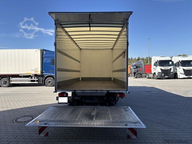 Transporter mit Koffer IVECO Eurocargo ML80E22/P EVI_E / Koffer / LBW Klima
