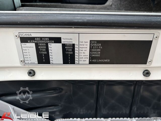 Standard SZM SCANIA R 400 LA4x2MEB*Retarder*80%Reifen*Standklima*